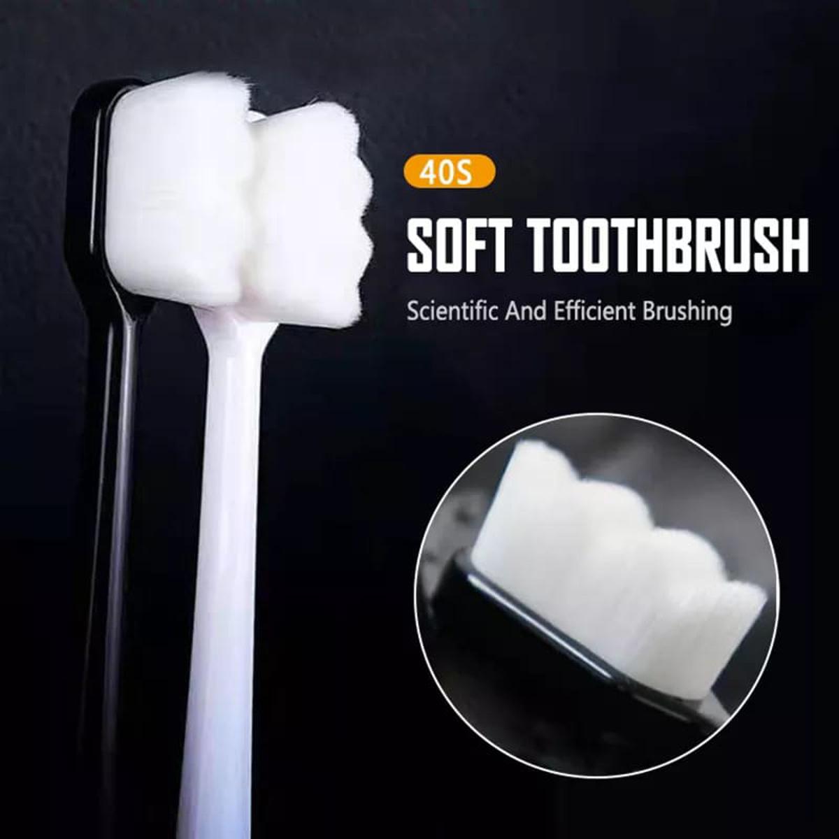 Ultra Fine Soft Toothbrush Nano Bristle Adult Tooth Brush Teeth Deep Cleaning Dental Oral Care