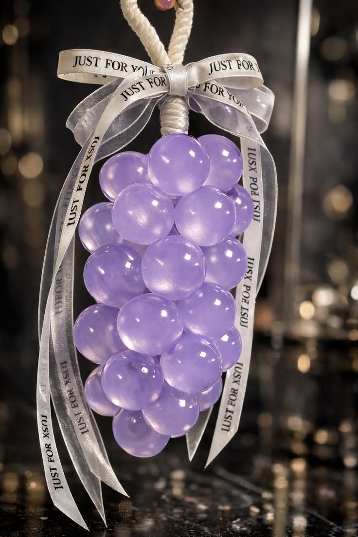 Sweet Harvest Grape Soap | Handcrafted Soap on a Rope for Body & Hands