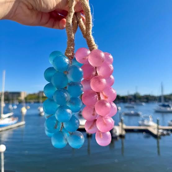 Sweet Harvest Grape Soap | Handcrafted Soap on a Rope for Body & Hands